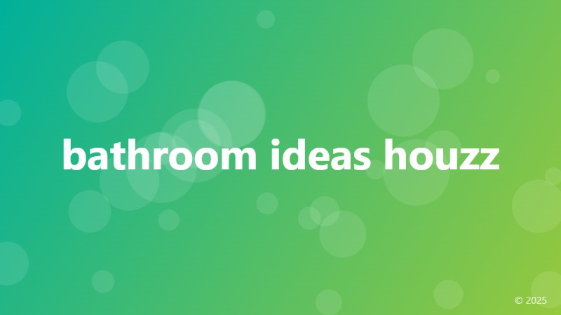 bathroom ideas houzz